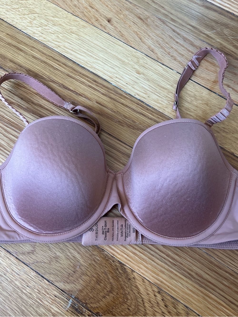 ThirdLove Convertible Strapless Bra in Dusty Rose